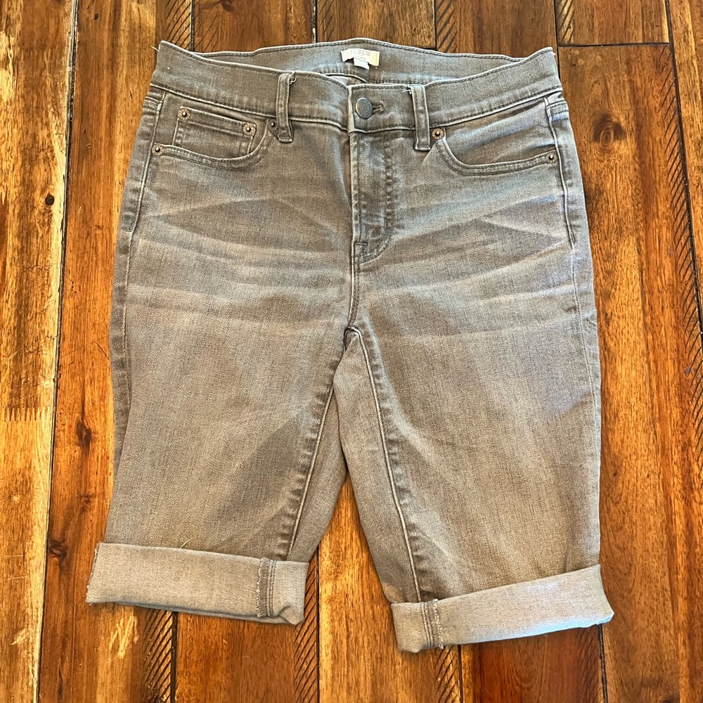 Jcrew cropped jeans